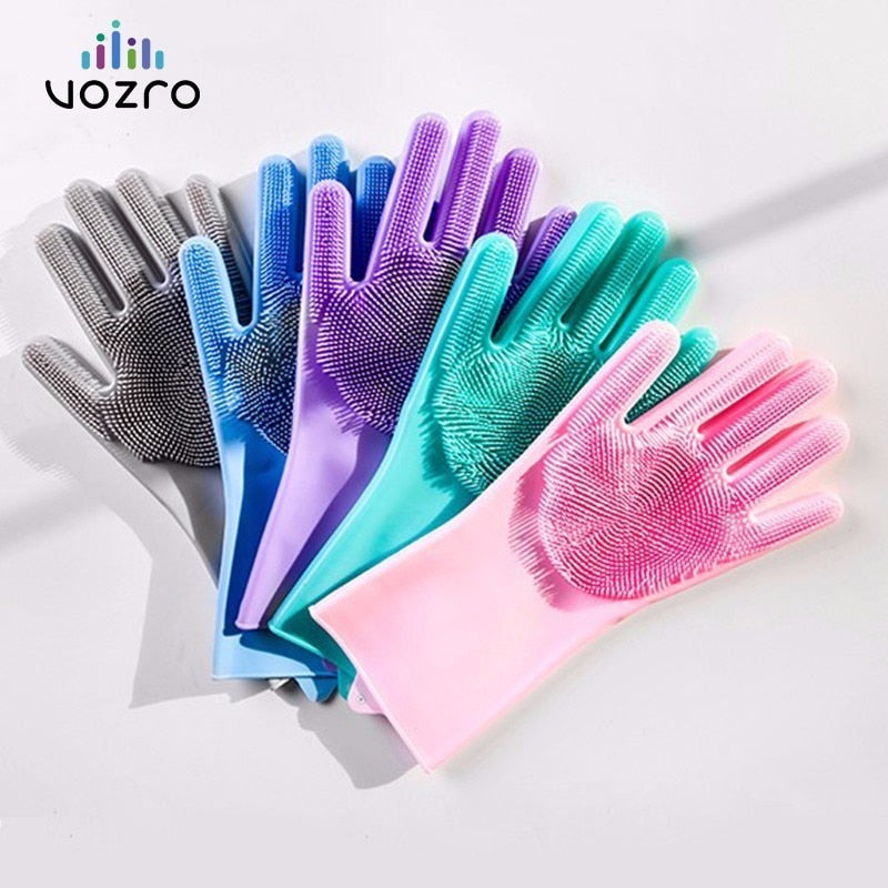 Silicone Dish Washing Gloves