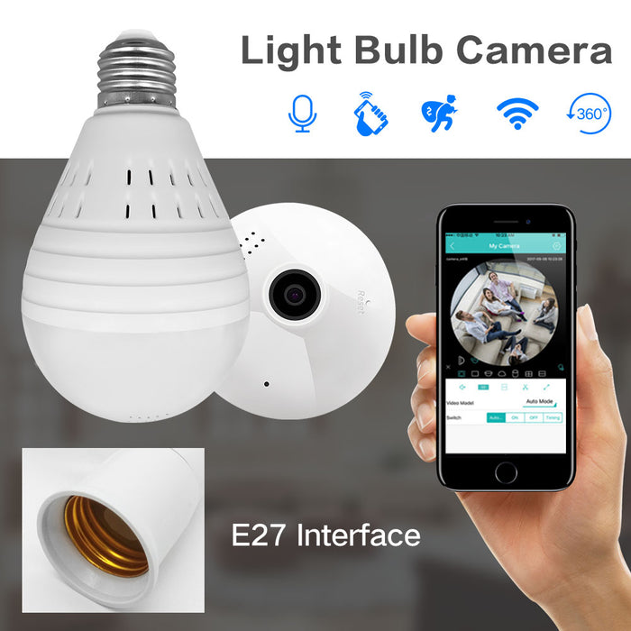 Wireless IP Fisheye Camera
