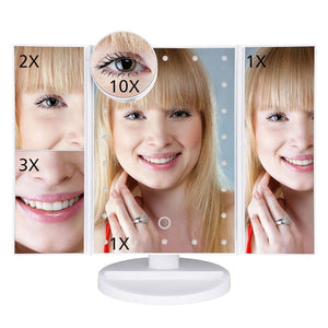 Touch Screen Light Makeup Mirror