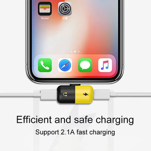 2 in 1 Dual iPhone Adapter